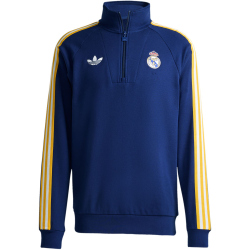 adidas Real Madrid 1/2-Zip Sweatshirt 2025/26 Herren