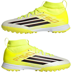 adidas F50 League Mid Cut TF Multinocken-Fußballschuhe Kinder