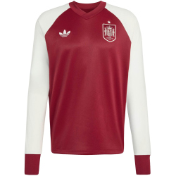 adidas RFEF Spanien Auswärts langarm Aufwärmshirt 2026 Herren