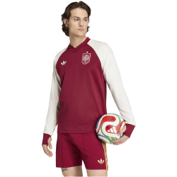 adidas RFEF Spanien Auswärts langarm Aufwärmshirt 2026 Herren