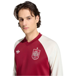 adidas RFEF Spanien Auswärts langarm Aufwärmshirt 2026 Herren