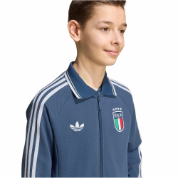 adidas FIGC Italien Auswärts Einlaufjacke 2026 Kinder