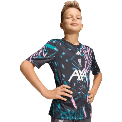 adidas FC Liverpool Aufwärmshirt 2025/26 Jungen