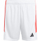 adidas Tiro 26 League Trainingsshorts Kinder KR0364 - white/black/semi lucid red 116