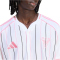 adidas Inter Miami CF Baseball T-Shirt 2026 Herren JY7902 - white/bliss pink S