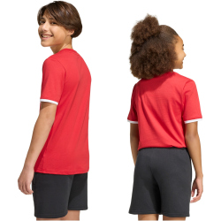 adidas Entrada 26 Trainingsshirt Kinder JZ6674 - team power red 2/white 104