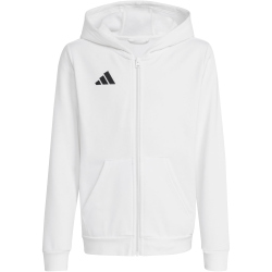 adidas Entrada 26 Sweatjacke Kinder KH1783 - white/black 128