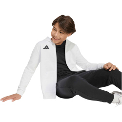 adidas Entrada 26 Sweatjacke Kinder KH1783 - white/black 128