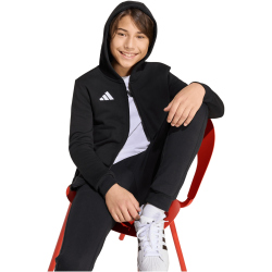 adidas Entrada 26 Sweatjacke Kinder KH1782 - black/white 116
