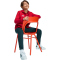 adidas Entrada 26 Sweatjacke Kinder KH1781 - team power red 2/white 116