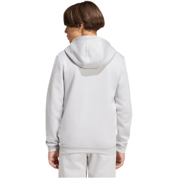 adidas Entrada 26 Sweatjacke Kinder KH1779 - team light grey/white 104