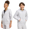adidas Entrada 26 Sweatjacke Kinder KH1779 - team light grey/white 116