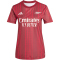 adidas FC Arsenal Aufwärmshirt 2025/26 Damen JZ6907 - team coll burgundy 2/pure ruby XS