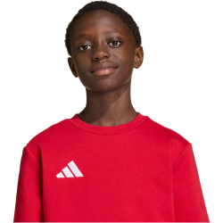 adidas Entrada 26 Sweatshirt Kinder JZ6556 - team power red 2/white 116