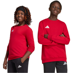 adidas Entrada 26 Sweatshirt Kinder JZ6556 - team power red 2/white 128