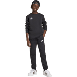 adidas Entrada 26 Sweatshirt Kinder JZ6554 - black/white 128