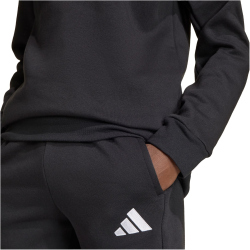 adidas Entrada 26 Sweatshirt Kinder JZ6554 - black/white 128