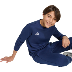 adidas Entrada 26 Sweatshirt Kinder JZ6552 - team navy blue 2/white 116