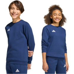 adidas Entrada 26 Sweatshirt Kinder JZ6552 - team navy blue 2/white 116