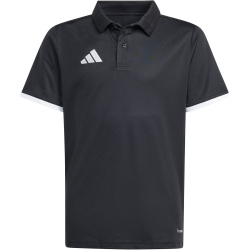 adidas Entrada 26 Poloshirt Kinder JZ6629 - black/white 104