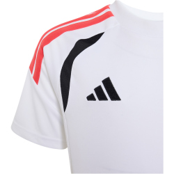 adidas Tiro 26 League Trikot Kinder KR0369 - white/black/semi lucid red 128