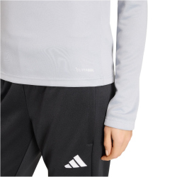 adidas Entrada 26 langarm Trainingsshirt Damen JZ6647 - team light grey/white XS