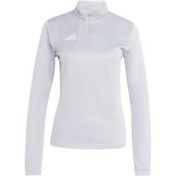 adidas Entrada 26 langarm Trainingsshirt Damen JZ6647 - team light grey/white M