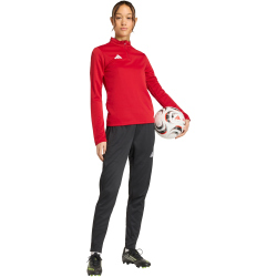 adidas Entrada 26 langarm Trainingsshirt Damen JZ6645 - team power red 2/white S