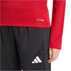 adidas Entrada 26 langarm Trainingsshirt Damen JZ6645 - team power red 2/white S