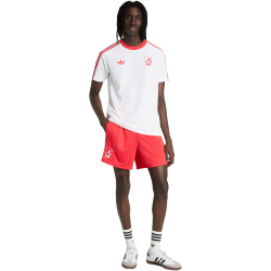 adidas FC Liverpool Sweatshorts Herren JZ0143 - pure ruby XS