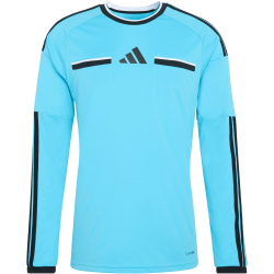 adidas Referee 26 langarm Schiedsrichtertrikot Herren KB2990 - bright cyan/black XS