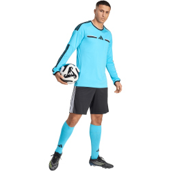 adidas Referee 26 langarm Schiedsrichtertrikot Herren KB2990 - bright cyan/black XS