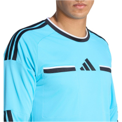 adidas Referee 26 langarm Schiedsrichtertrikot Herren KB2990 - bright cyan/black XS