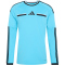 adidas Referee 26 langarm Schiedsrichtertrikot Herren KB2990 - bright cyan/black S