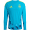 adidas RFEF Spanien Authentic langarm Heim Torwarttrikot 2026 Herren KG6050 - bold aqua S