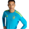adidas RFEF Spanien Authentic langarm Heim Torwarttrikot 2026 Herren KG6050 - bold aqua S
