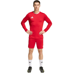 adidas Entrada 26 langarm Trikot Herren KF5847 - team power red 2/white XS