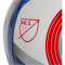 adidas Major League Soccer Fußball Trainingsball 2026 JW1320 - white/team royal blue/red/silver met.