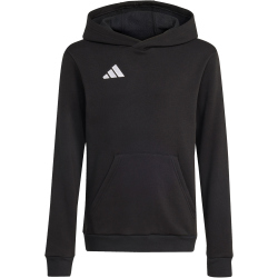 adidas Entrada 26 Hoodie Kinder JZ6569 - black/white 116
