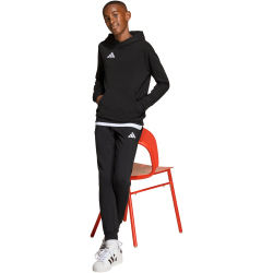 adidas Entrada 26 Hoodie Kinder JZ6569 - black/white 116