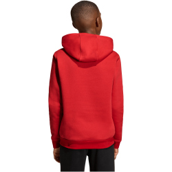 adidas Entrada 26 Hoodie Kinder JZ6568 - team power red 2/white 104