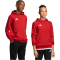 adidas Entrada 26 Hoodie Kinder JZ6568 - team power red 2/white 104