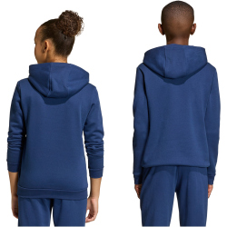 adidas Entrada 26 Hoodie Kinder JZ6567 - team navy blue 2/white 104