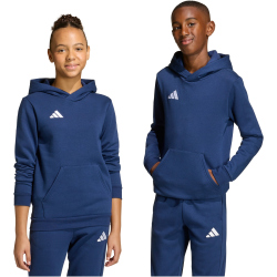 adidas Entrada 26 Hoodie Kinder JZ6567 - team navy blue 2/white 104