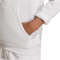 adidas Entrada 26 Hoodie Kinder JZ6562 - team light grey/white 116