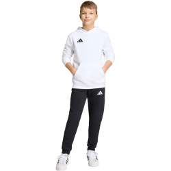 adidas Entrada 26 Hoodie Kinder JZ6561 - white/black 116