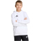 adidas Entrada 26 Hoodie Kinder JZ6561 - white/black 116