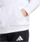 adidas Entrada 26 Hoodie Kinder JZ6561 - white/black 116