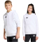 adidas Entrada 26 Hoodie Kinder JZ6561 - white/black 116