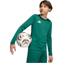 adidas Entrada 26 langarm Trikot Kinder KF5873 - team dark green/white 104